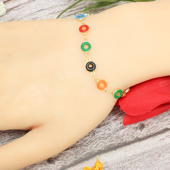 Trendy Bracelet for Girls & Women – Cute, Adjustable & Gift-Ready | MLCRC1143 - Picture 9 of 10